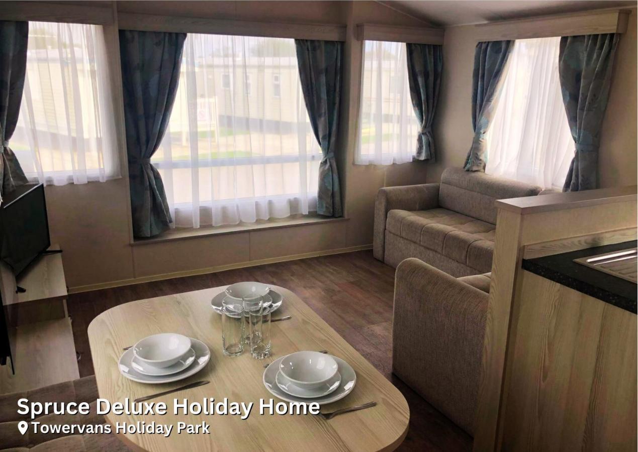 Spruce Deluxe Holiday Home Mablethorpe Extérieur photo